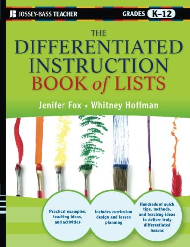 The Differentiated Instruction Book of Lists PDF